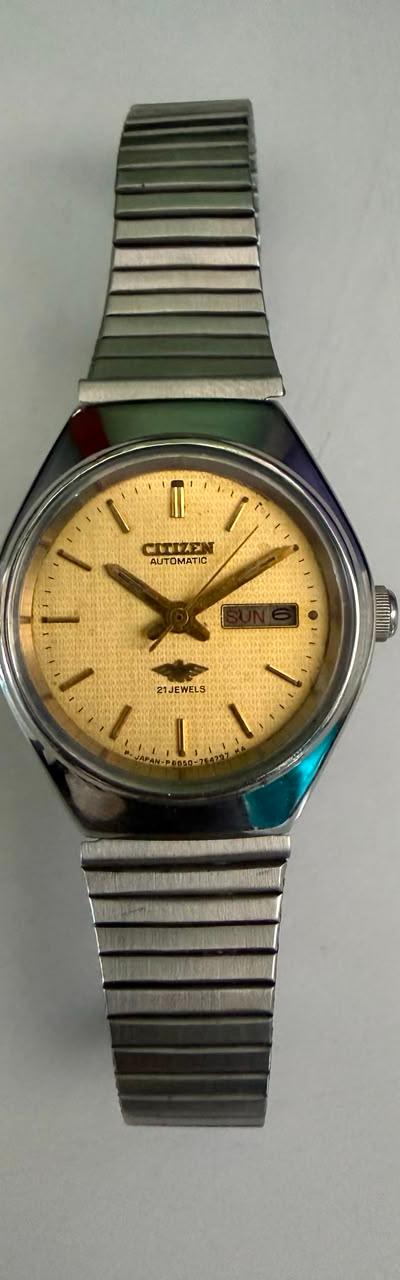 Citizen Vintage Automatic 21 Jewels Day-Date Watch | Pre-Owned | Original Watch Head