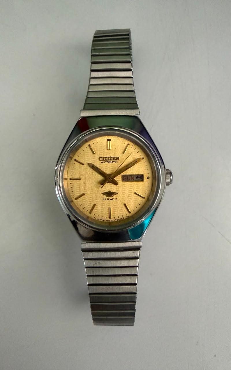 Citizen Vintage Automatic 21 Jewels Day-Date Watch | Pre-Owned | Original Watch Head