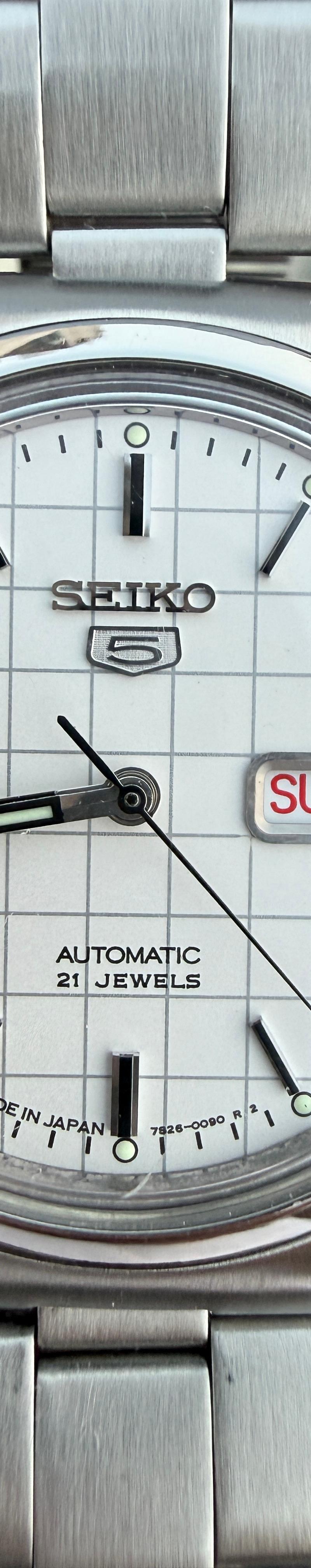 seiko 5 open back 