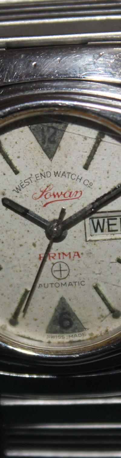 West End Watch Co. Sowar Prima Automatic – Vintage Swiss Collector's Timepiece