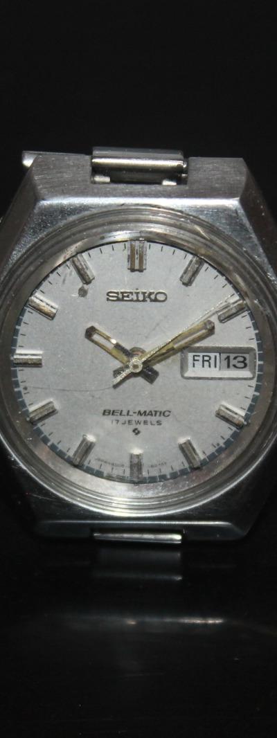 Vintage Seiko Bell-Matic 4006-6000 Automatic Alarm Watch 17 Jewels | Day-Date | Stainless Steel