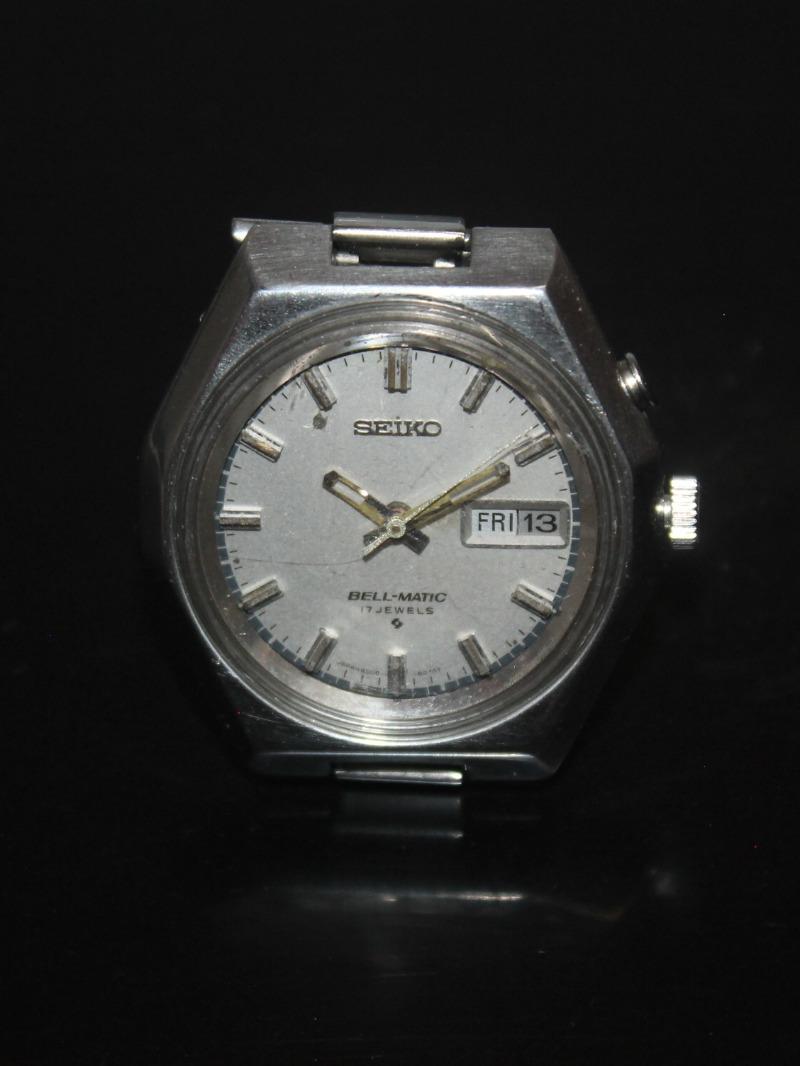 Vintage Seiko Bell-Matic 4006-6000 Automatic Alarm Watch 17 Jewels | Day-Date | Stainless Steel